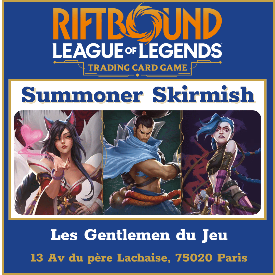 Bani&egrave;re de la Nexus Night : Tournoi Riftbound aux Gentlemen du Jeu